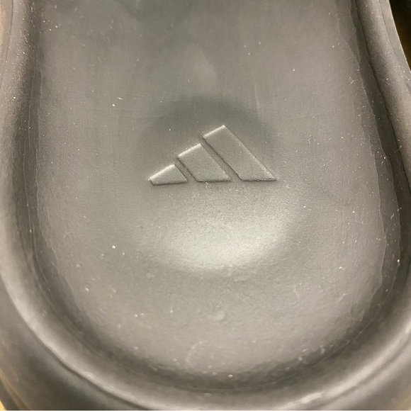 Adidas Yeezy Slides Onyx Black Mens Size 11 US HQ6448 - Picture 7 of 16